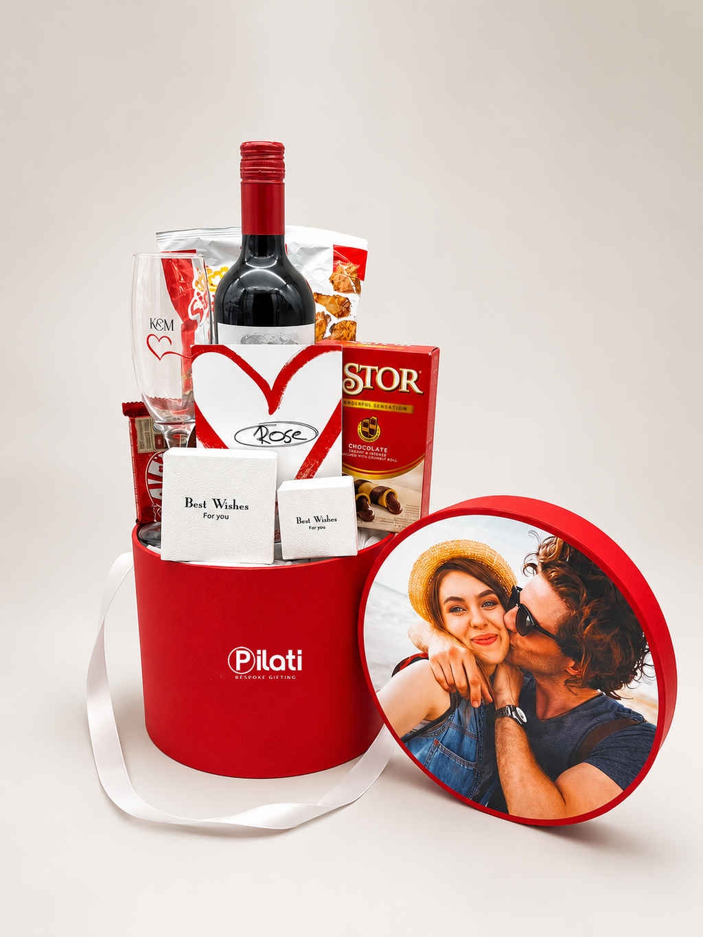 P4-Round Fiesta "Valentine (Medium)" Full Personalisation